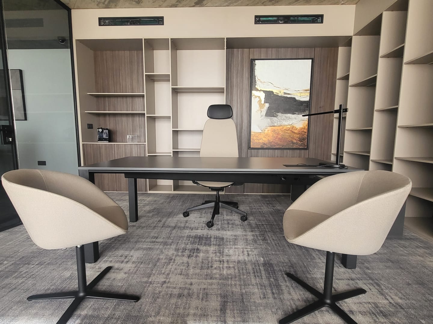 Customer photo review of Tableau décoratif Gilded Horizon - Cadre américain