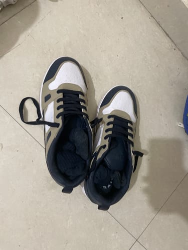 Customer photo review of ASH Navy Cream Men's casual sneaker