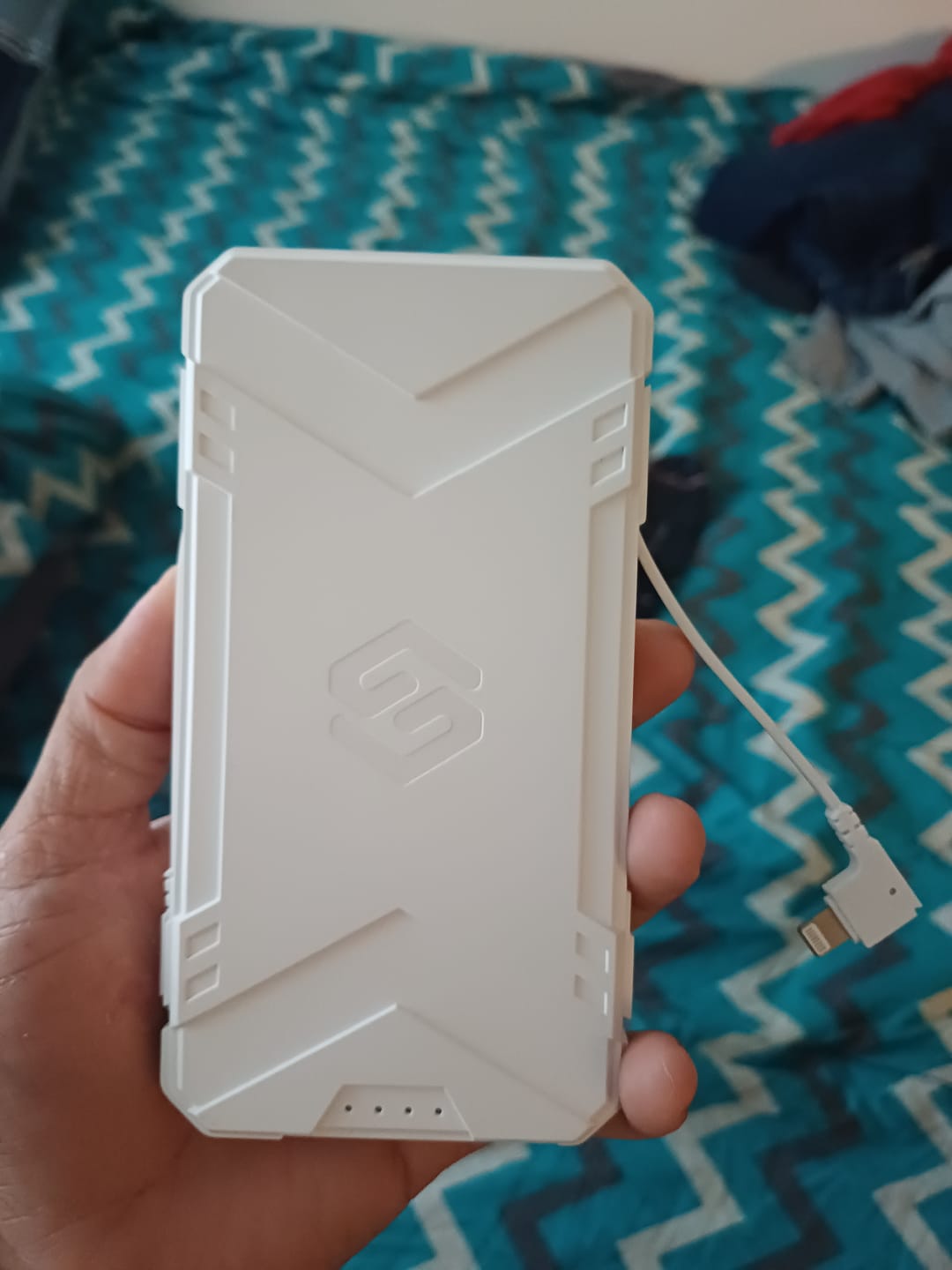Customer photo review of Power X 10.000 mAh White