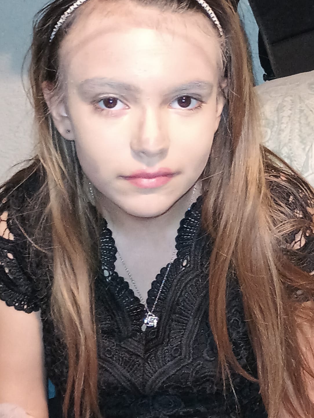 Customer photo review of To My Beautiful Granddaughter - Love Knot Gift Set - SS117LK