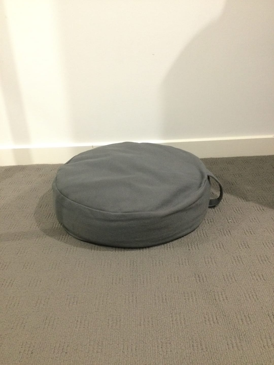 Customer photo review of Cotton Meditation Cushion