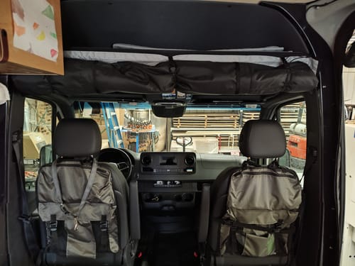 Customer photo review of Sprinter - Cab Partition