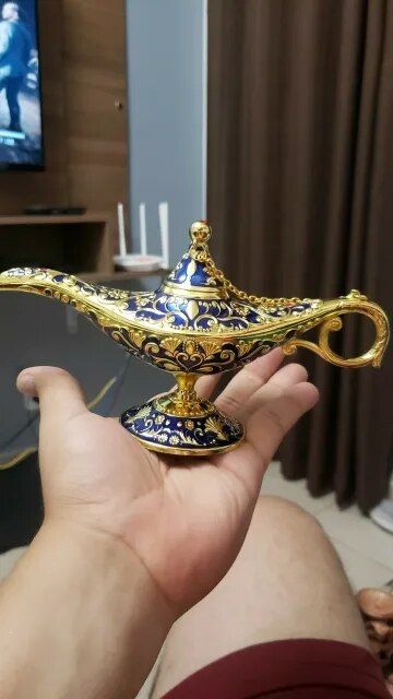 Customer photo review of Lampe Aladdin Vintage