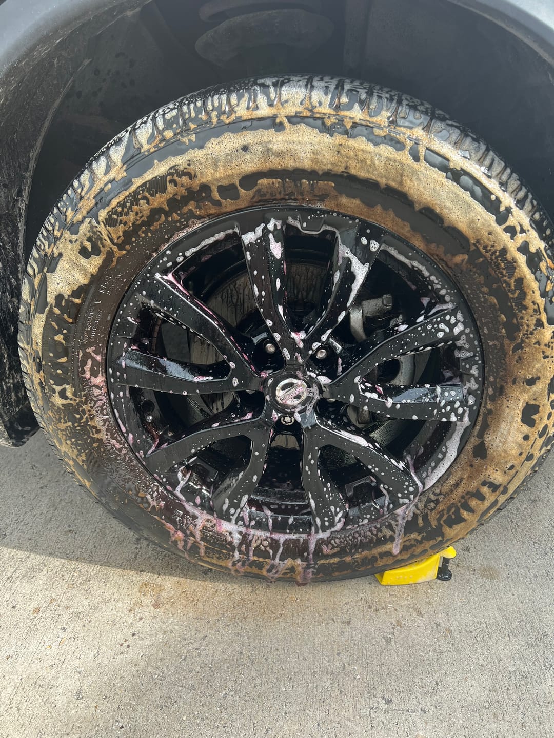 Customer photo review of Tire Cleaner