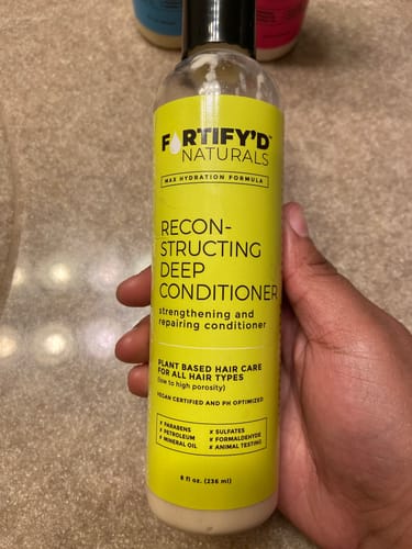 Customer photo review of Reconstructing Deep Conditioner