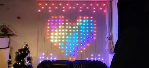 Customer photo review of Smart LED Curtain Lights
