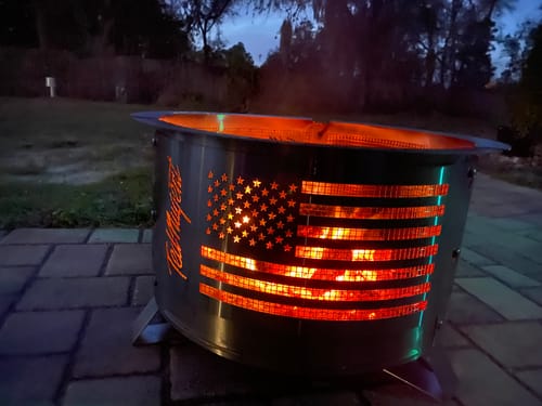 Customer photo review of MYFIRESIDE PIT 24 - BIG GUY