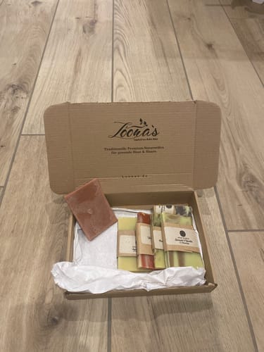 Customer photo review of Loona's Haarseife-Set mit Sisalsäckchen (Finde deine Haarseife)