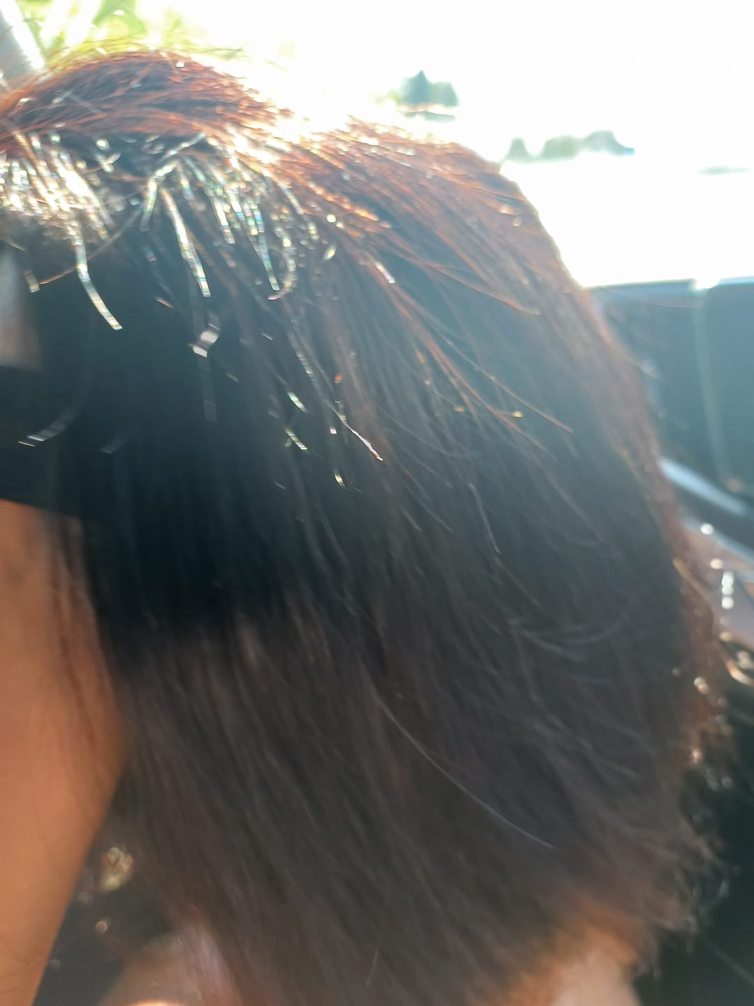 Customer photo review of Brazilian Middle Part Wig - Straight