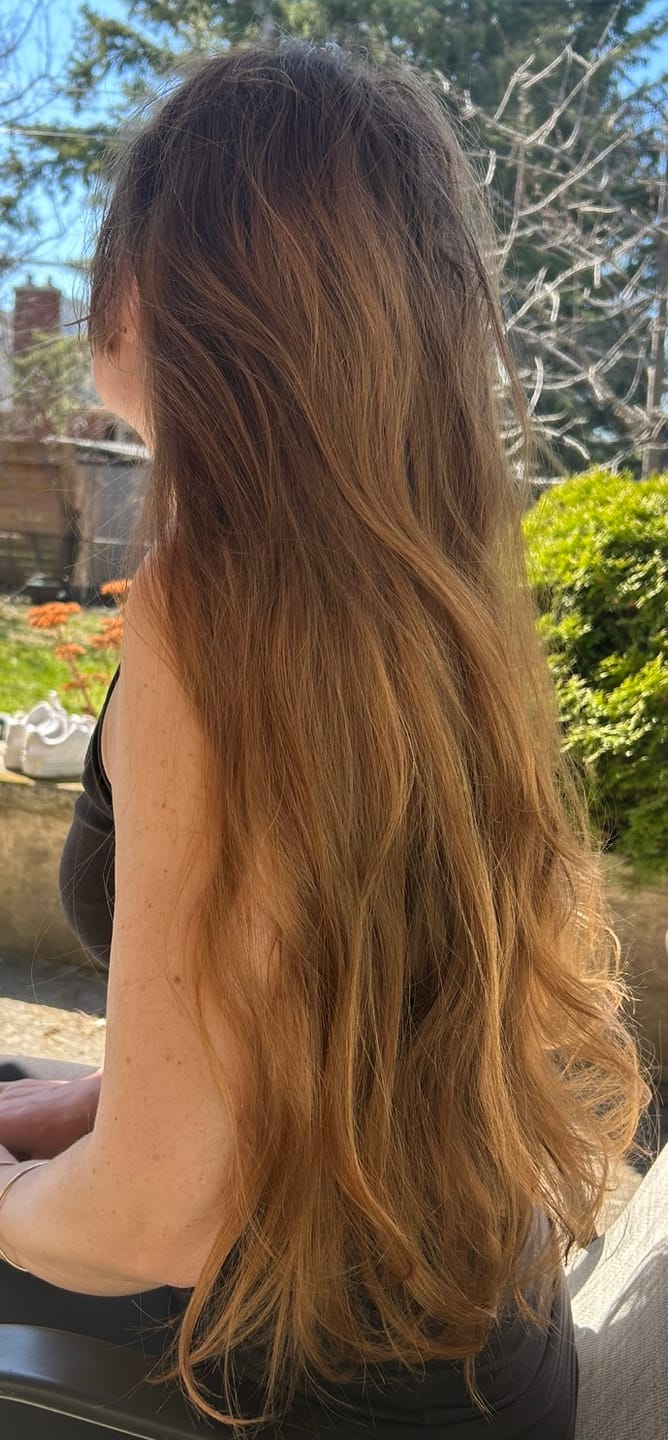 Customer photo review of Tea Tree Mint Essential Oil Shampoo Bar