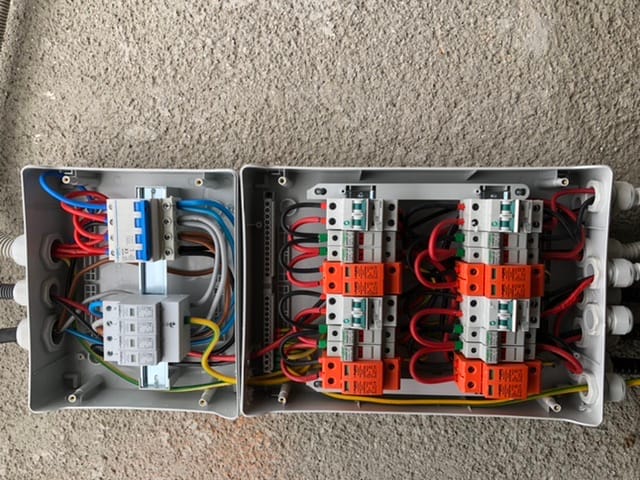 Customer photo review of Siguranta declansatoare pentru panouri solare 16A DC MCB