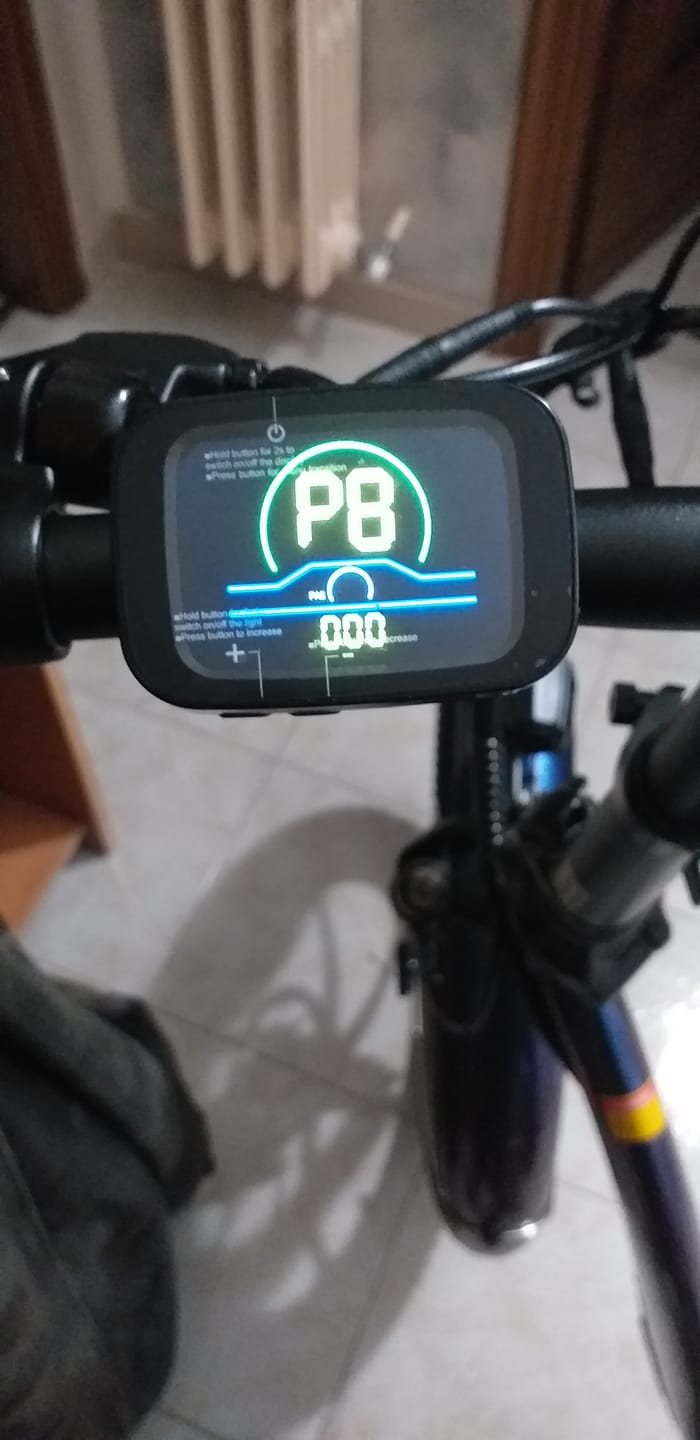 Customer photo review of Display for E-bike