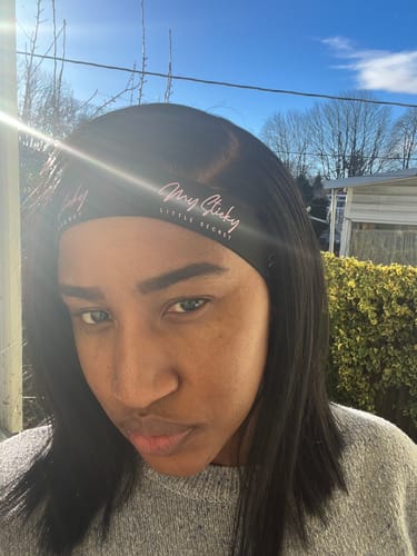 Customer photo review of The complete all in one wig install kit