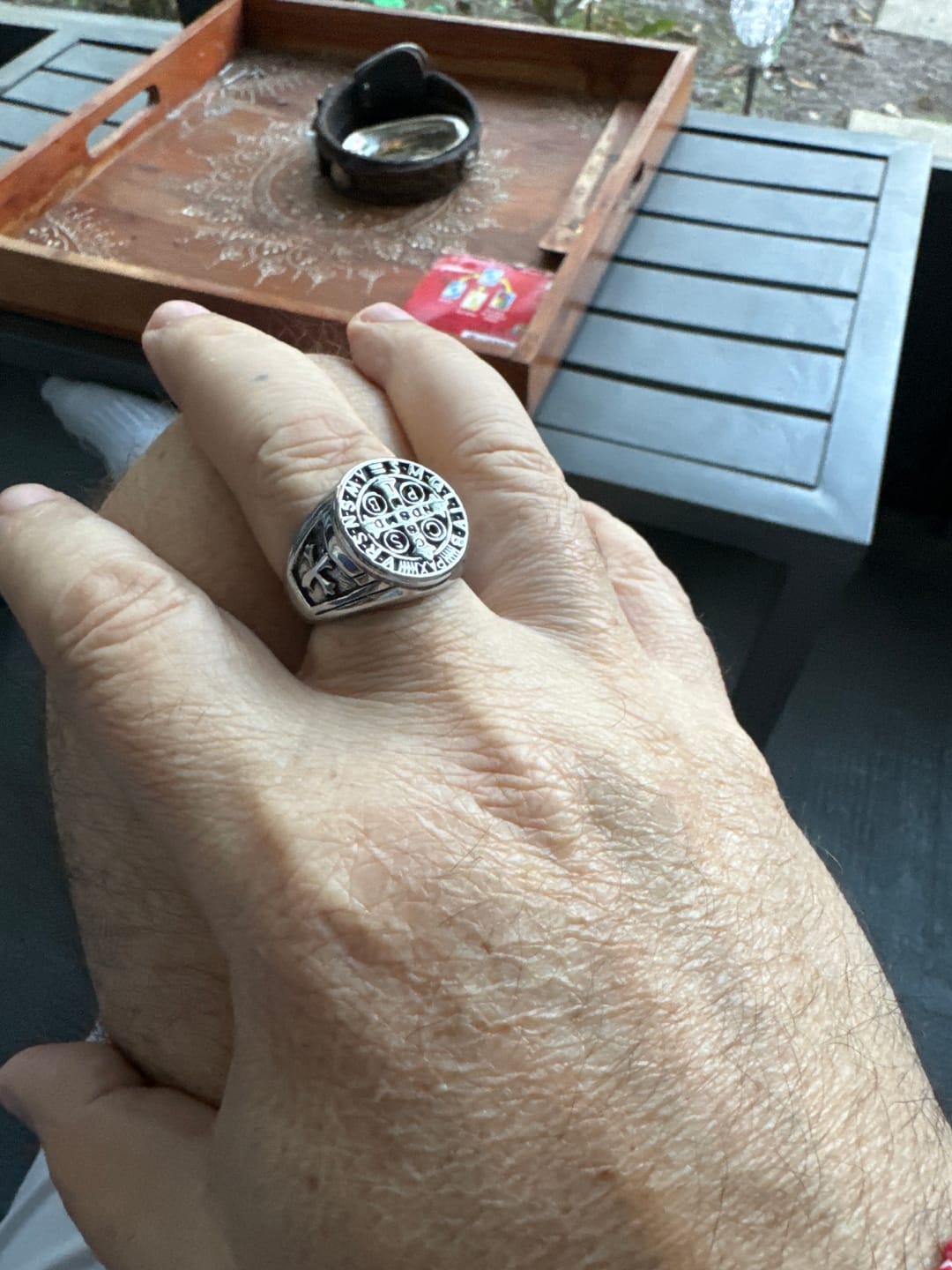 Customer photo review of ST. BENEDICT.