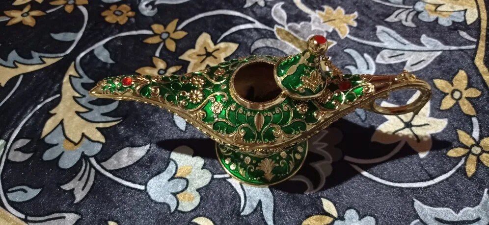 Customer photo review of Lampe Aladdin Vintage