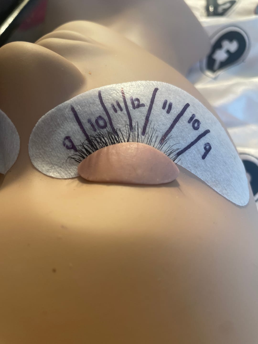 Customer photo review of Classic Eyelash Students Training Kit