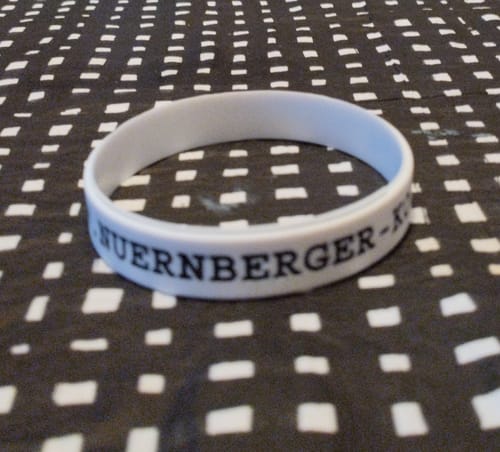 Customer photo review of SILIKON-ARMBAND (1 STK.) • NÜRNBERGER KODEX