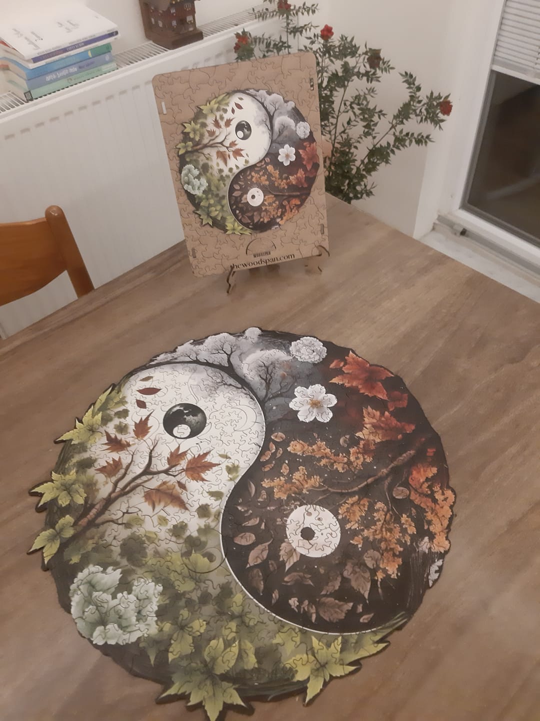 Customer photo review of 4 Season Yin Yang - Ahşap Puzzle