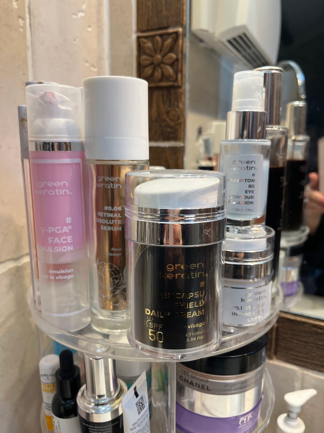 Customer photo review of ENCAPSUSHIELD SPF50 CRÈME POUR LE VISAGE, 100ml