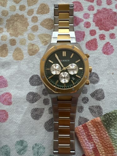 Customer photo review of Curren Atene® orologio uomo acciaio