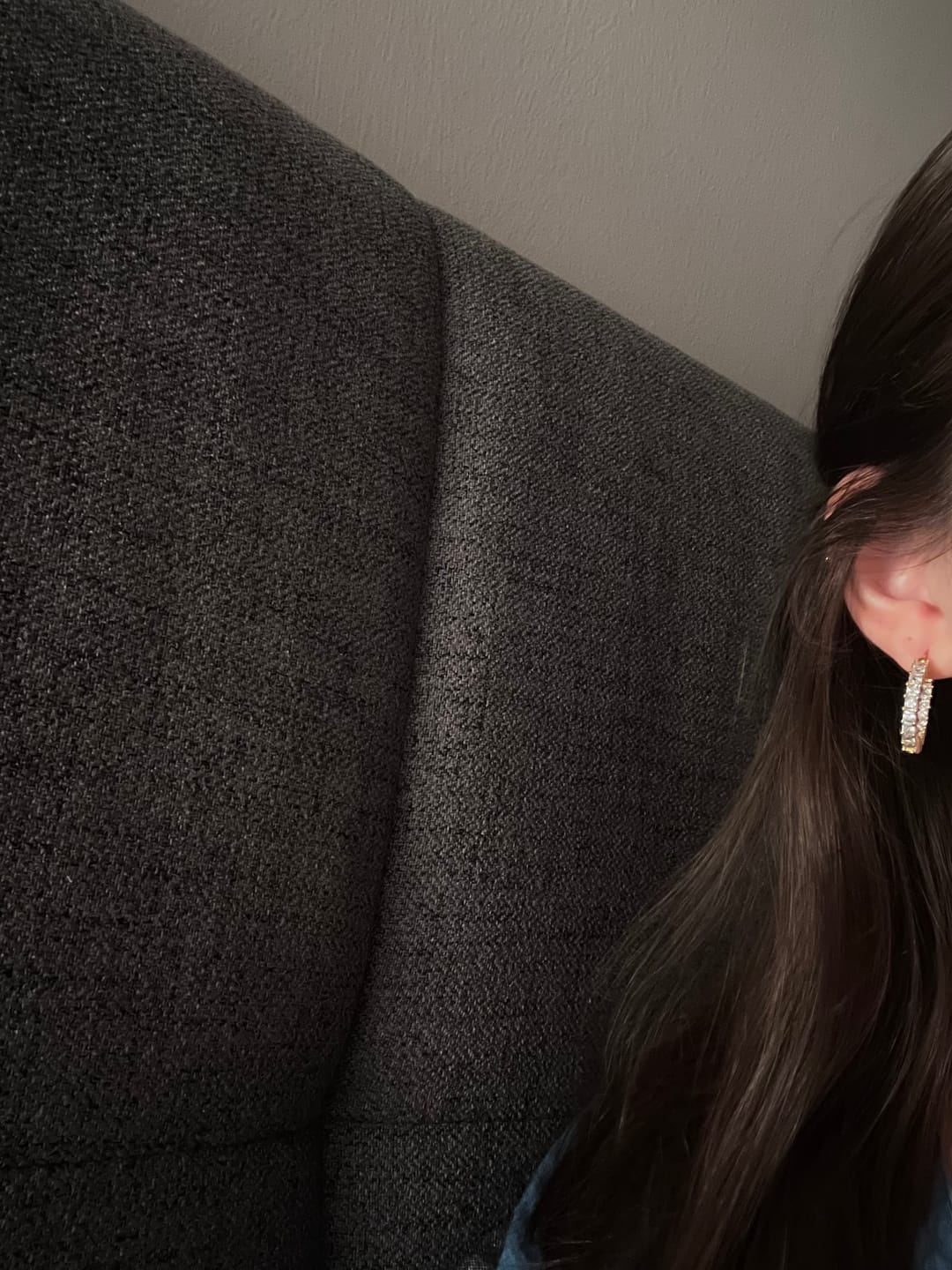 Customer photo review of Cristallo Ohrringe | 18K vergoldet