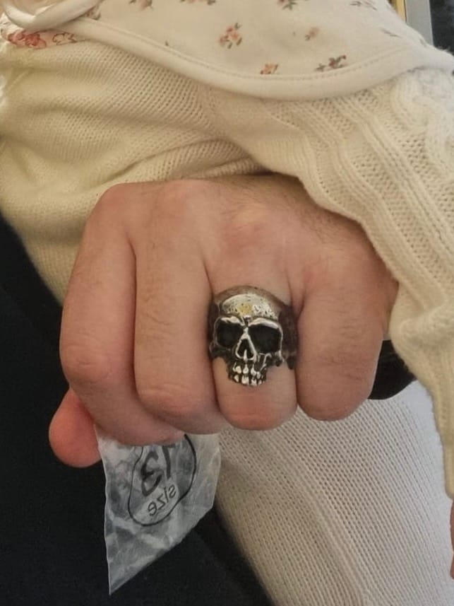 Customer photo review of ANCIENT SKULL.