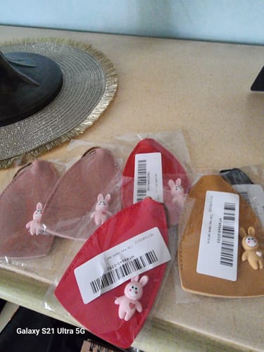 Customer photo review of Graziosa borsa portachiavi in pelle PU