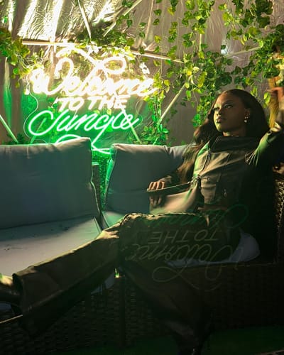 Customer photo review of THE VILLAIN MOTO JACKET (BLACK LEATHER)