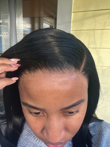 Customer photo review of The complete all in one wig install kit