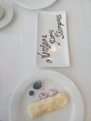 Customer photo review of Menú Vicenzo