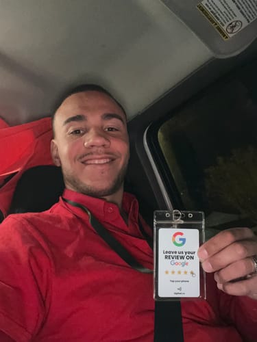 Customer photo review of Google Reviews - Plate