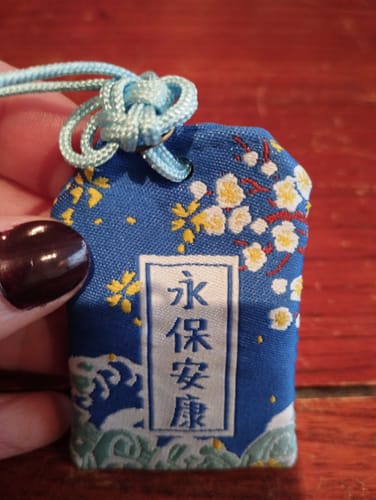 Customer photo review of Amulette Omamori Santé