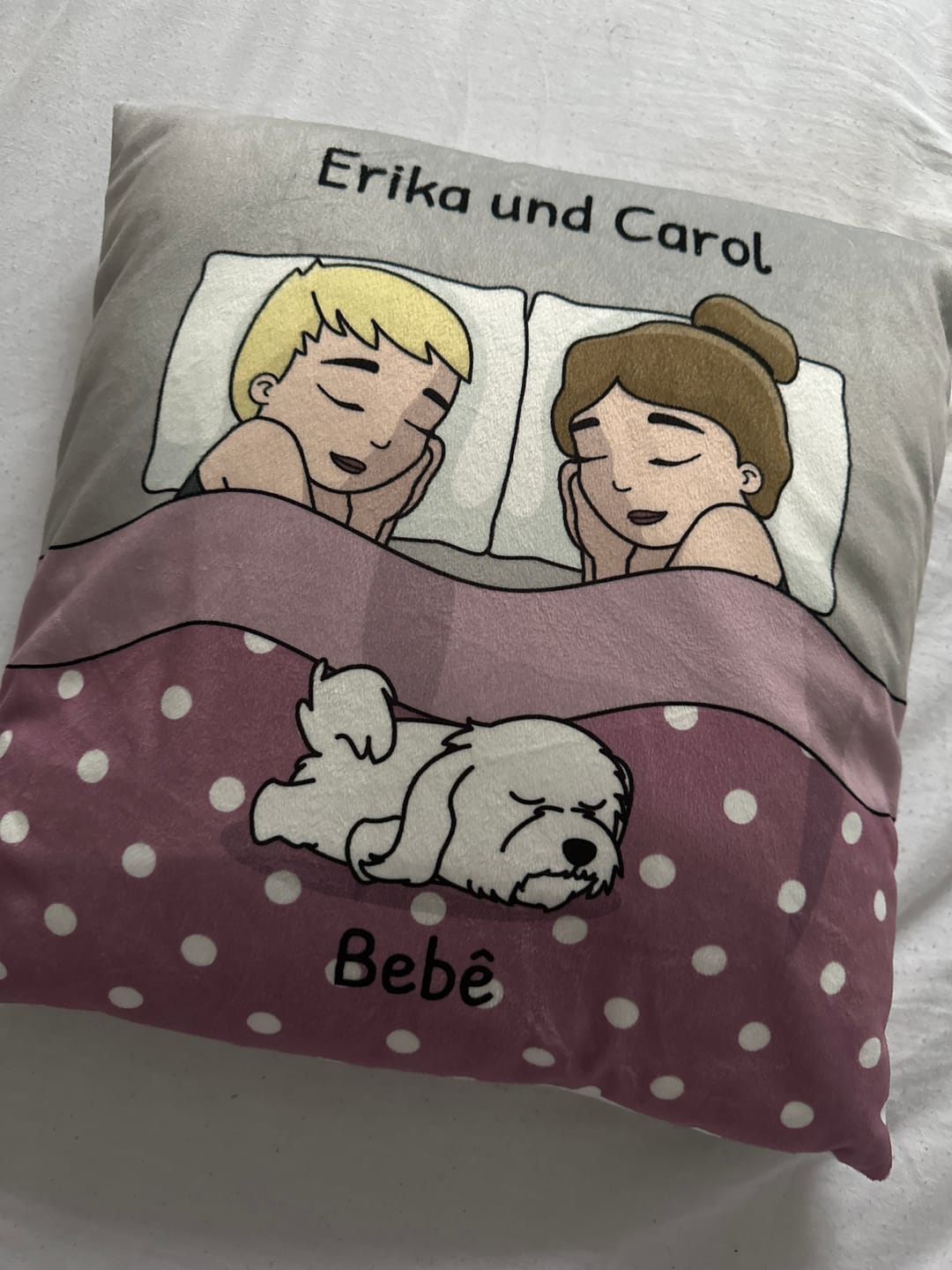 Customer photo review of Kuschelzeit mit Fellnasen - Individuelles Kissen