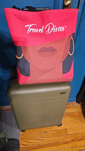 Customer photo review of Black Girl Magic Tote
