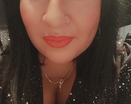 Customer photo review of Faux piercing Léa