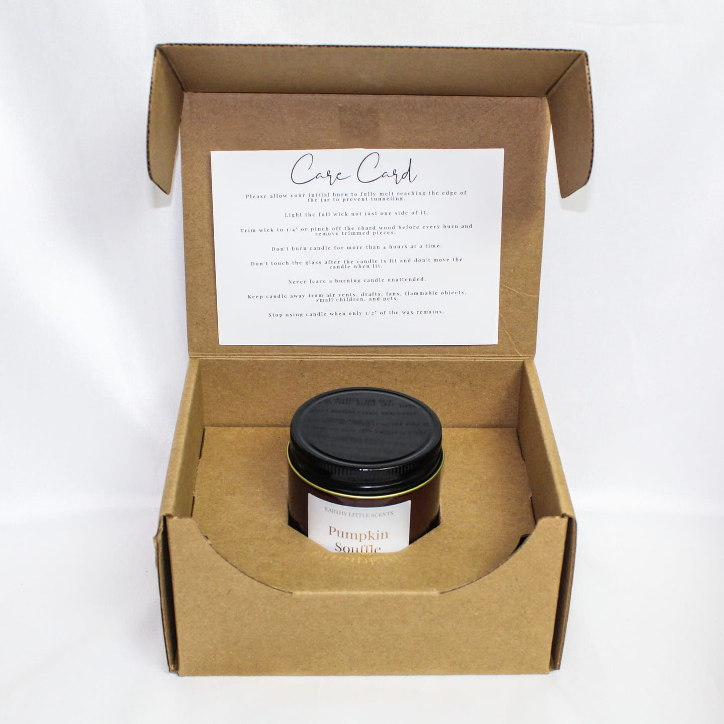 Customer photo review of 9 oz Straight Sided Glass Jar Shipping Box™