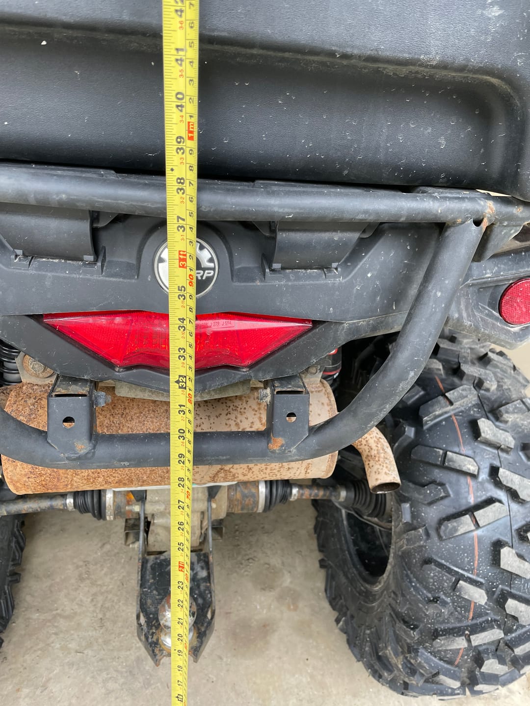 Customer photo review of 2-Inch Lift Kit for Can-Am Outlander 650/850/1000R & MAX (2019+)