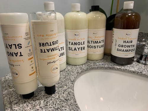 Customer photo review of Wash Day Kit