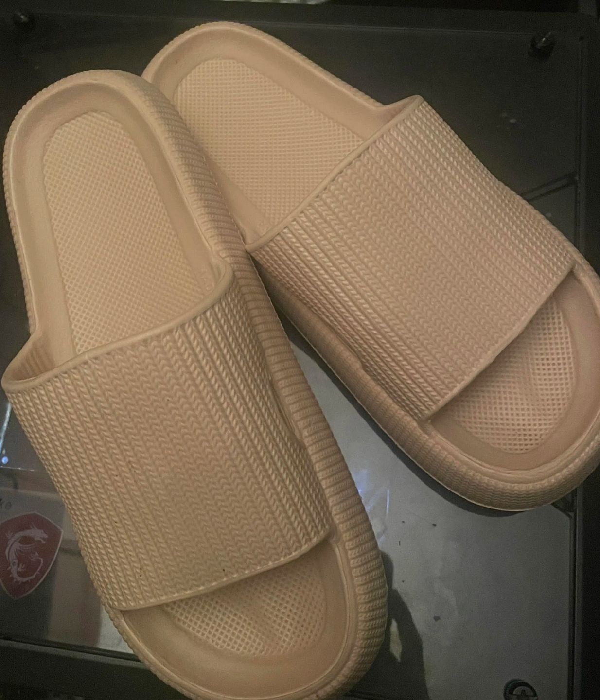 Customer photo review of Pantoufles/sandales orthopédiques