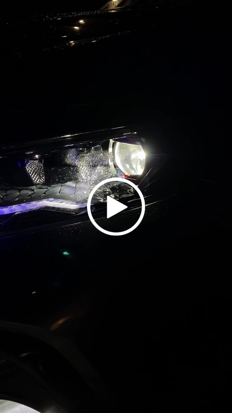 Customer video review of Diamond Lens Rotating LED Headlights W/Sequential Turn Signal For 2016-2021 10th Gen Honda Civic