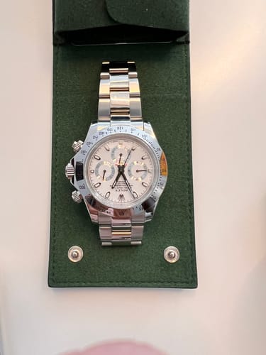Customer photo review of Replica Rolex Daytona 116500LN Silver Black