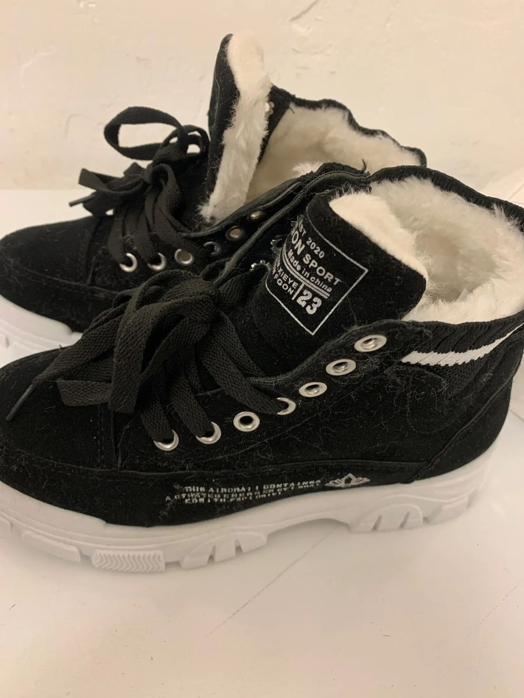Customer photo review of Bottes chaudes Velvet