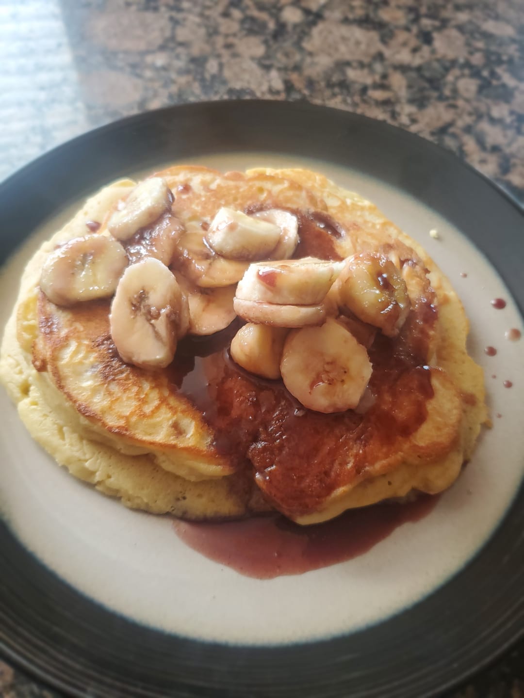 Customer photo review of Cousin T's Gluten Free Gourmet Pancake Mix Sampler Pack