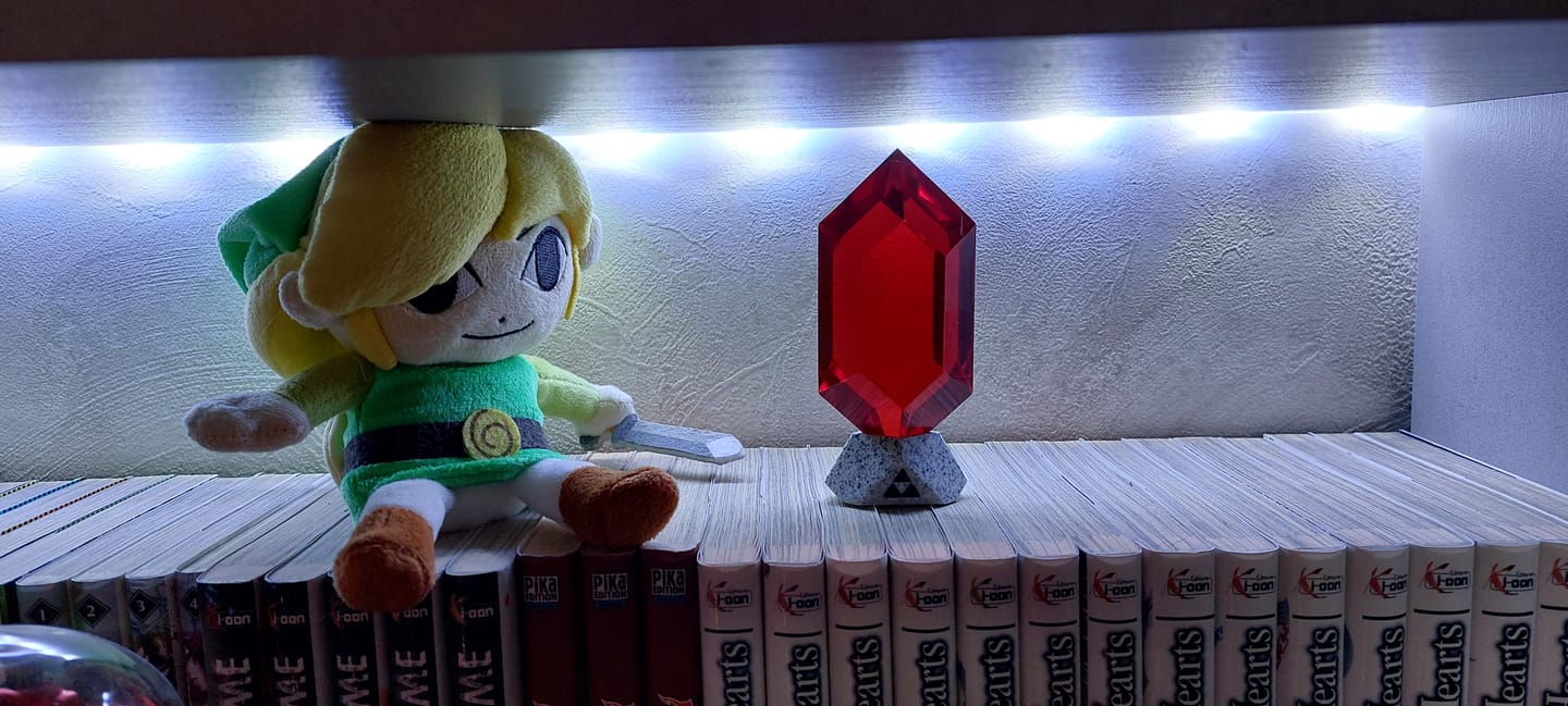 Customer photo review of Rubis inspirés par l'univers Zelda - 10 coloris disponibles!