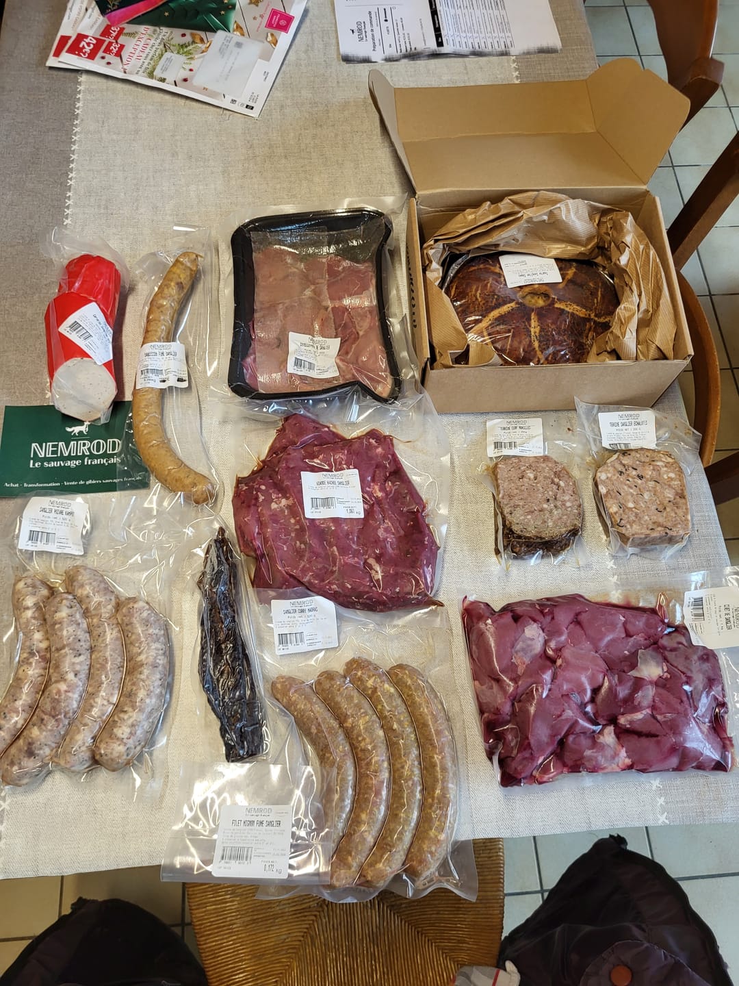 Customer photo review of Filet mignon fumé & séché de Sanglier sauvage (Pièce à trancher)