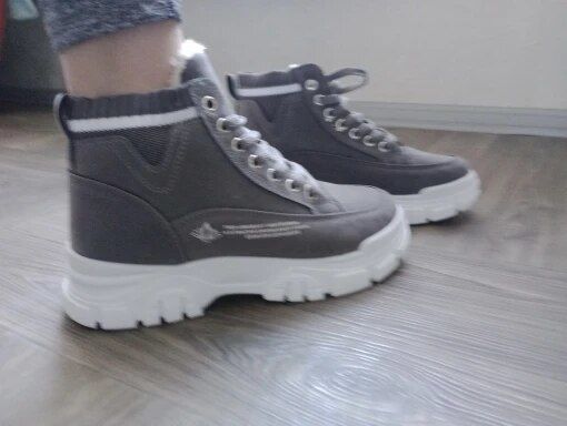 Customer photo review of Bottes chaudes Velvet