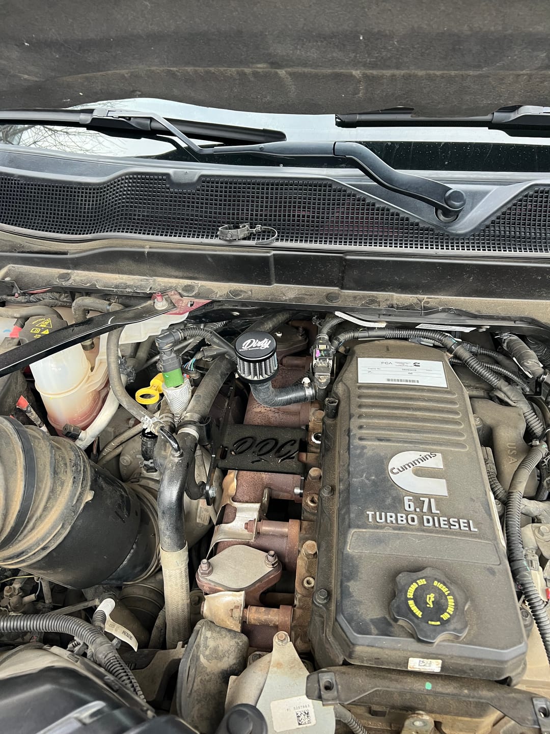 Customer photo review of 2007.5-2023 Cummins CCV Delete Kit (I67-ENG-A002)