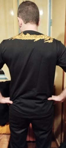 Customer photo review of T-Shirt Dragon Chinois Doré