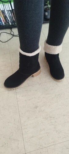Customer photo review of Bottes Chaudes Winter Fur