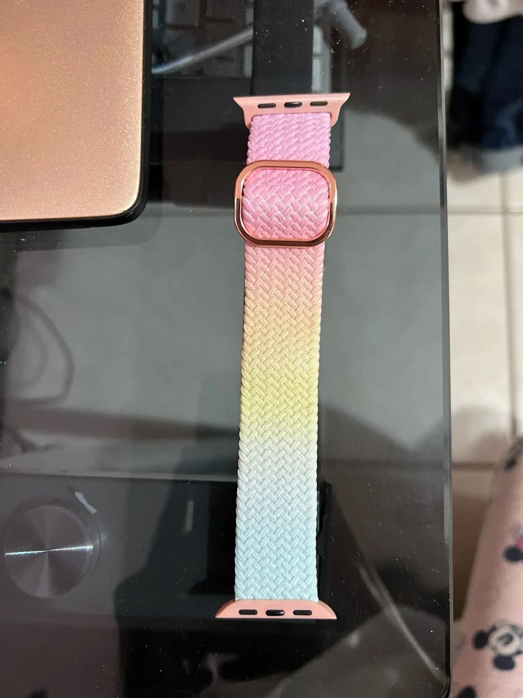 Customer photo review of Apple Watch Nylonband "Flow"
